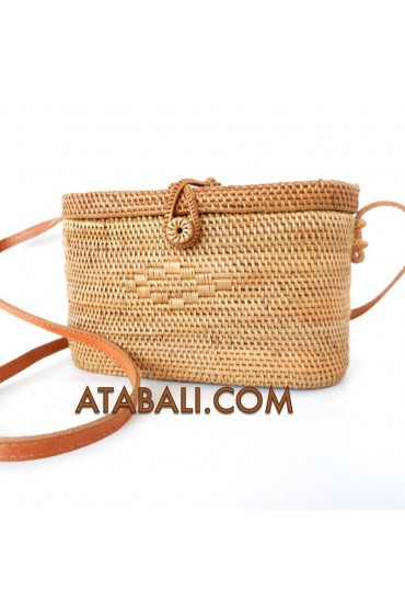 Ata basket bag full handmade balinese design 